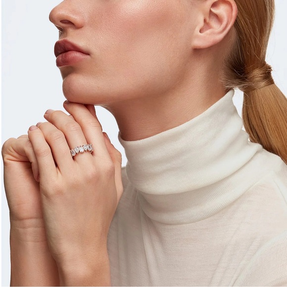 Swarovski Rose-gold “Matrix Vittore” Ring - Picture 2 of 10